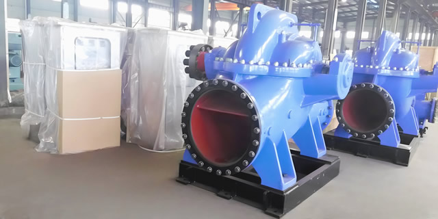 高效节能单级双吸中开式离心泵厂家博源机电