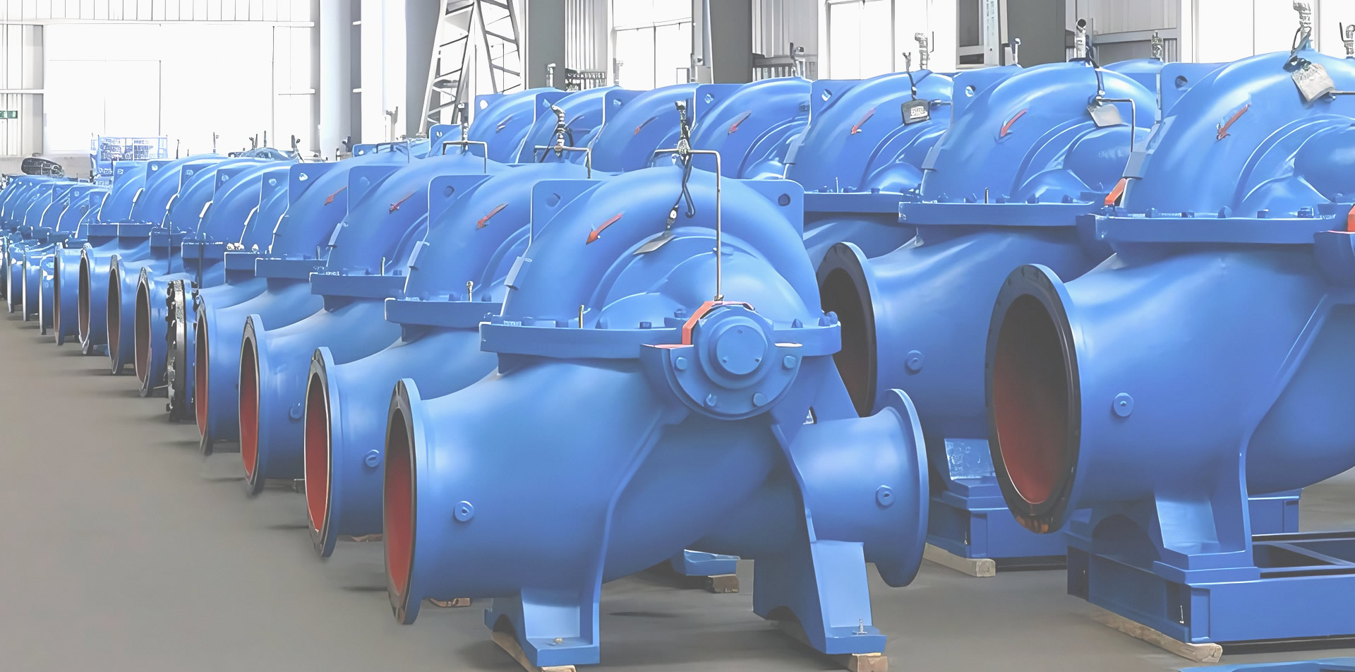 高效节能单级双吸中开式离心泵厂家博源机电