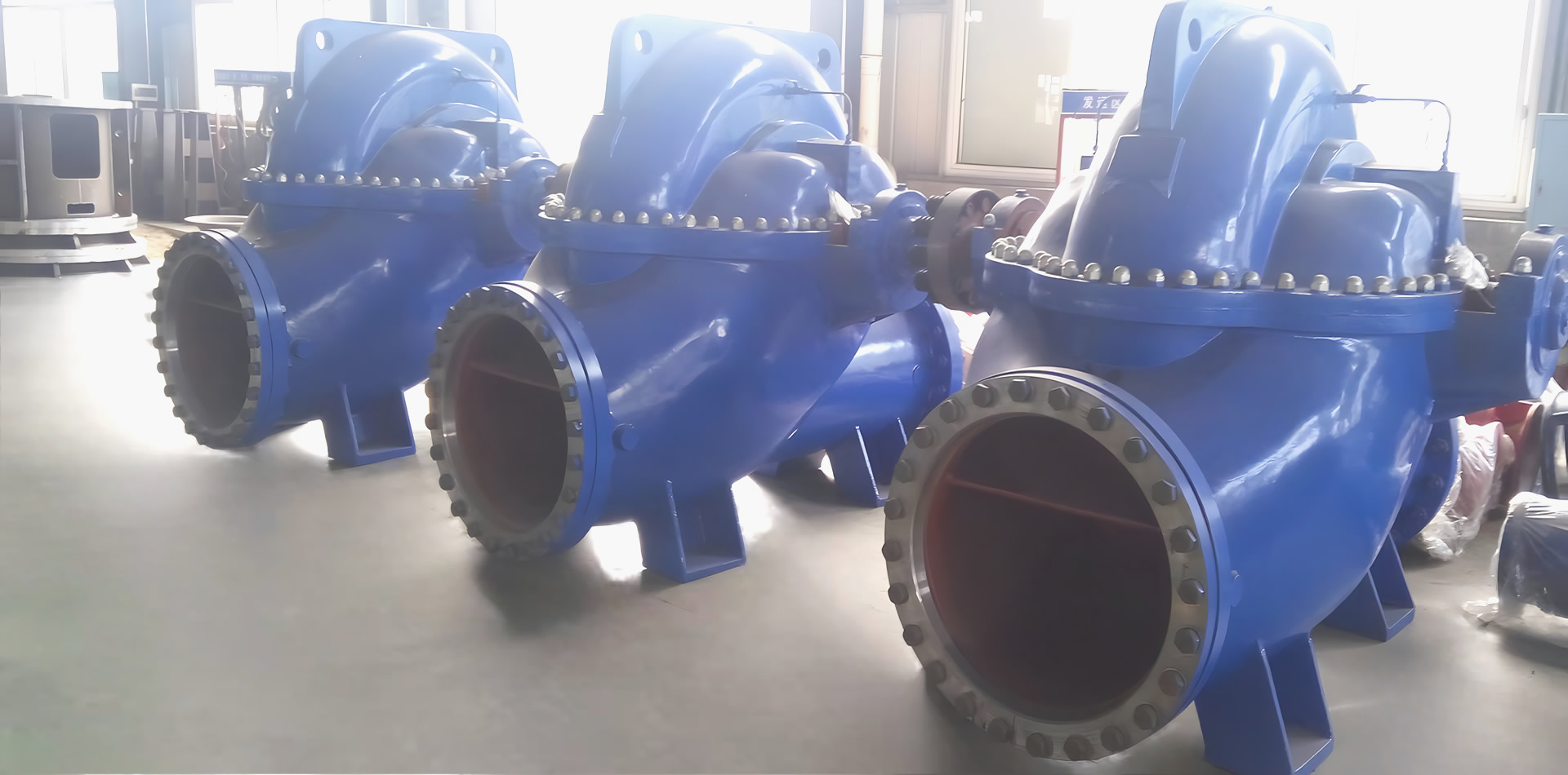 高效节能单级双吸中开式离心泵厂家博源机电