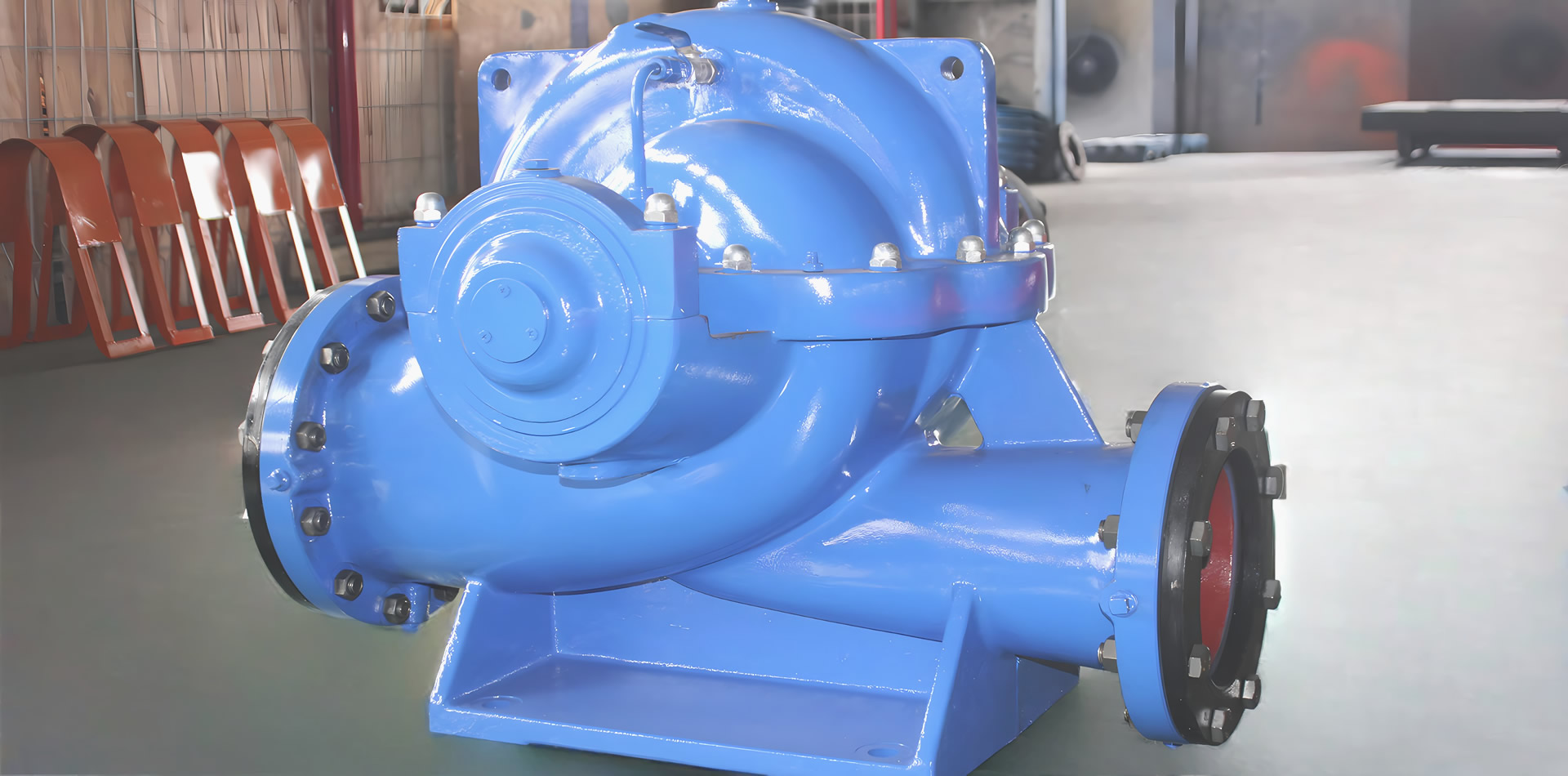 高效节能单级双吸中开式离心泵厂家博源机电